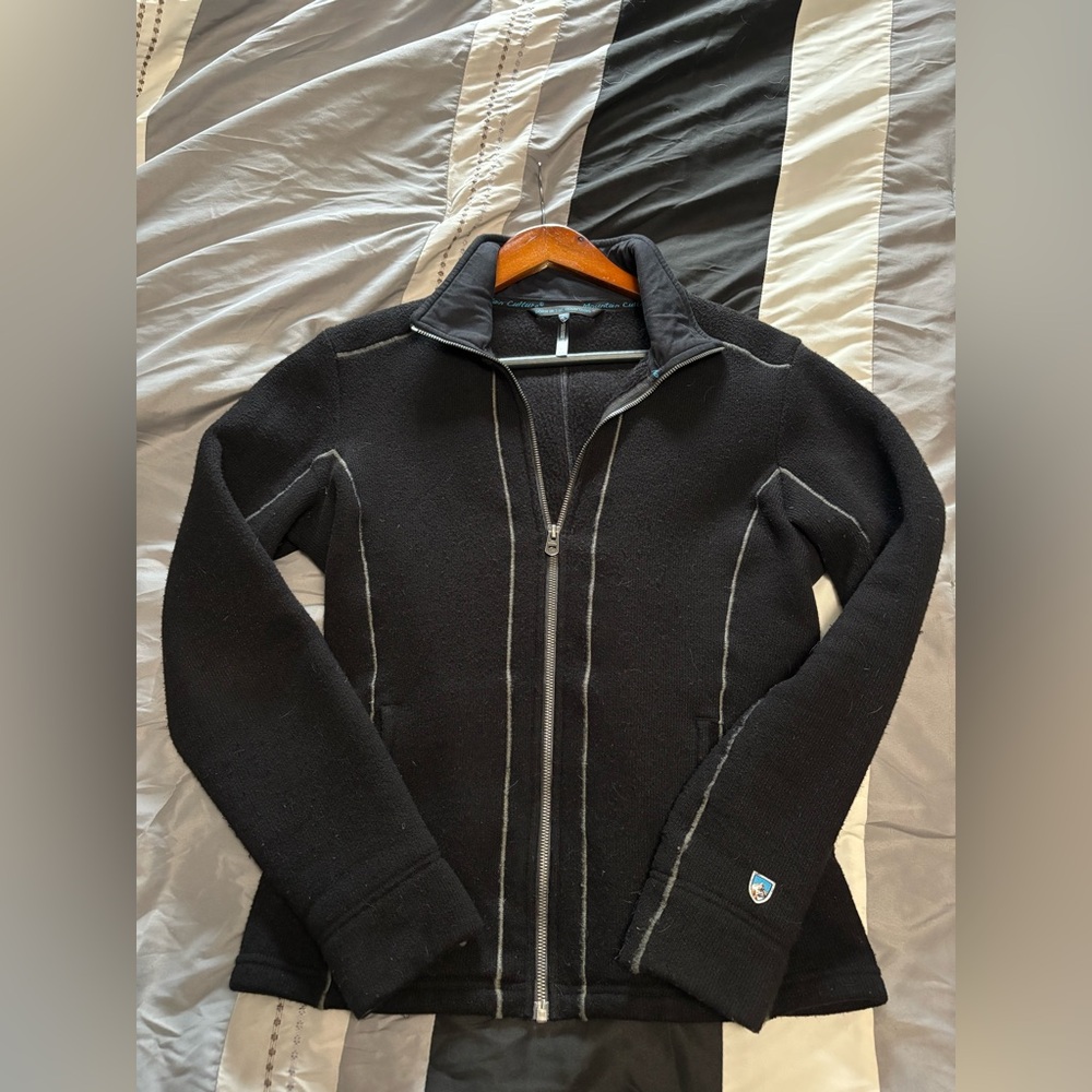 Kuhl Women’s Stella Black Fleece Jacket